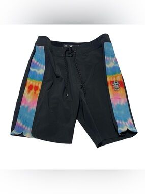 Rip Curl 3 2 One Mirage Ultimate Tie Dye Board Shorts Cordura Fabric Mens 32